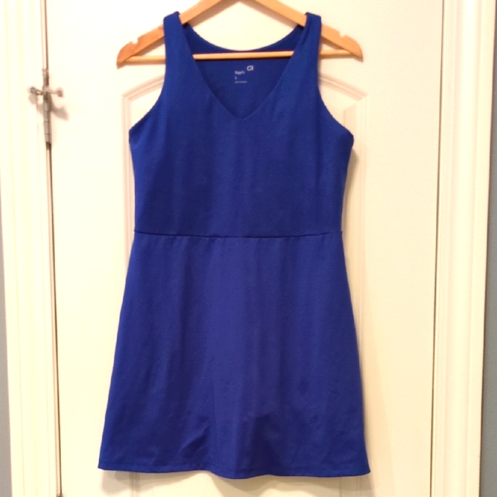 GAP Royal Blue Mini Athletic Dress